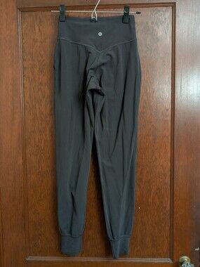 Lululemon Align High Rise Joggers In Onyx Grey